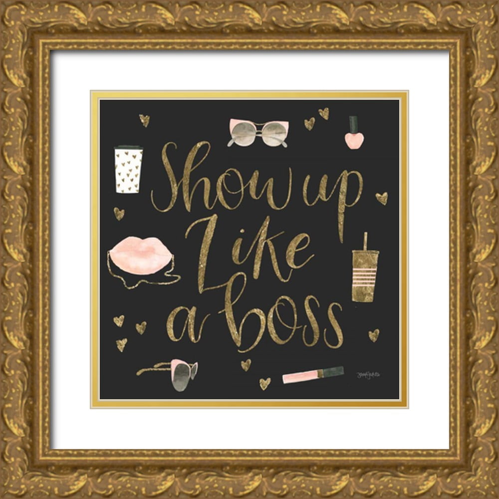 Boss Babe III By Jenaya Jackson - Framed Print Wall Art - White