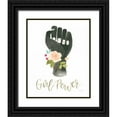 thumbnail image 1 of Jackson, Jenaya 26x31 Black Ornate Wood Framed with Double Matting Museum Art Print Titled - Girl Power XI, 1 of 4