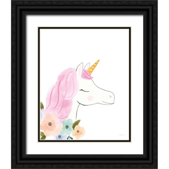 Jackson, Jenaya 26x32 Black Ornate Wood Framed with Double Matting Museum Art Print Titled - Lets Chase Rainbows IV