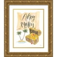 thumbnail image 1 of Jackson, Jenaya 26x32 Gold Ornate Wood Framed with Double Matting Museum Art Print Titled - Pirates I on White, 1 of 4