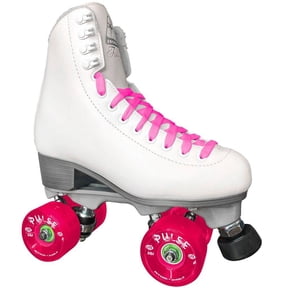 Jackson Outdoor Quad Roller Skates - Finesse White(Size 7, Adult)