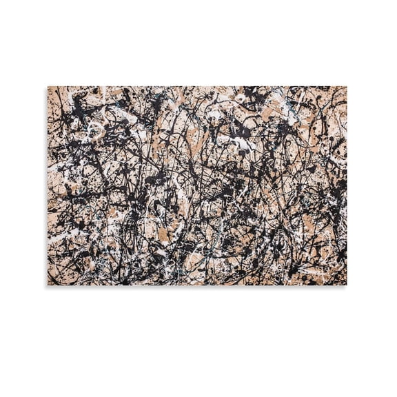Jackson Pollock Abstract Paintings Art Poster 7 Canvas Art Poster and Wall Art Picture Print Modern Family bedroom Decor Posters 08x12inch(20x30cm)