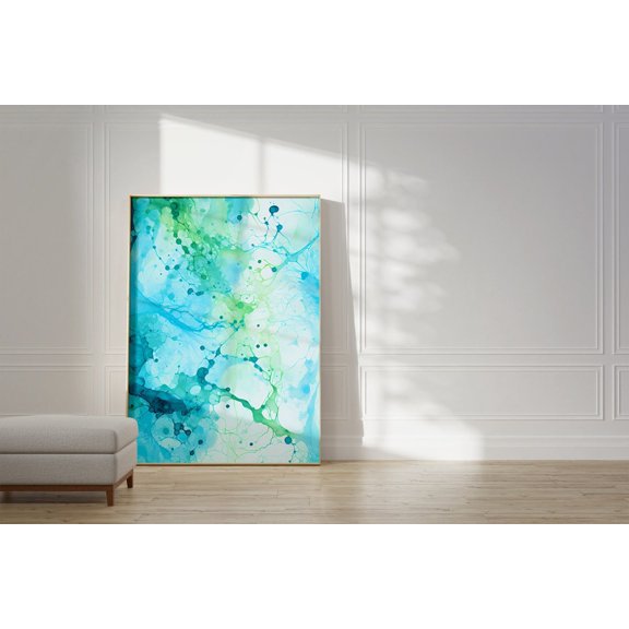 Jackson Pollock Poster, Maximalist Abstract Modern Wall Art
