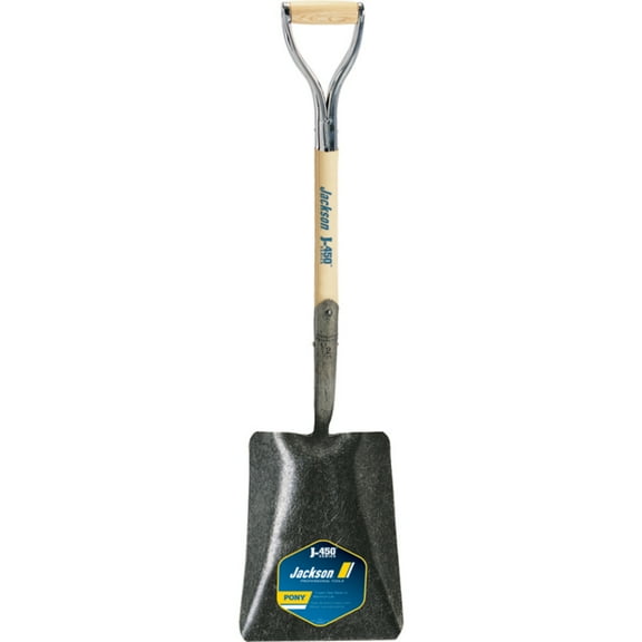 Jackson Professional Tools - 1200900 - #2 Pony Square Point Shovel 27armor D Handle, Each