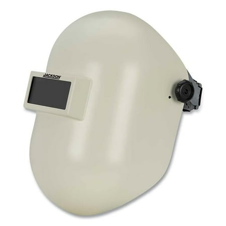 Jackson Safety Welding Helmet,Ratchet,Fiberglass,White 14321