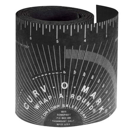 Jackson Safety Contour Wrap-A-Round Pipe Marking Tool (14753), Black, Large, 3.88? to 6?, 1 / Case