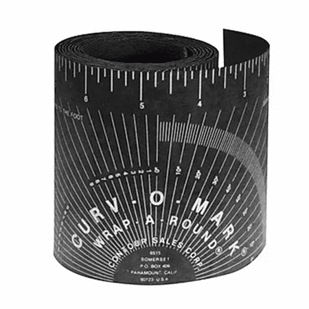 Jackson Safety Contour Wrap-A-Round Pipe Marking Tool (14756), Black, XX-Large, 5” to 9’, 1 / Case