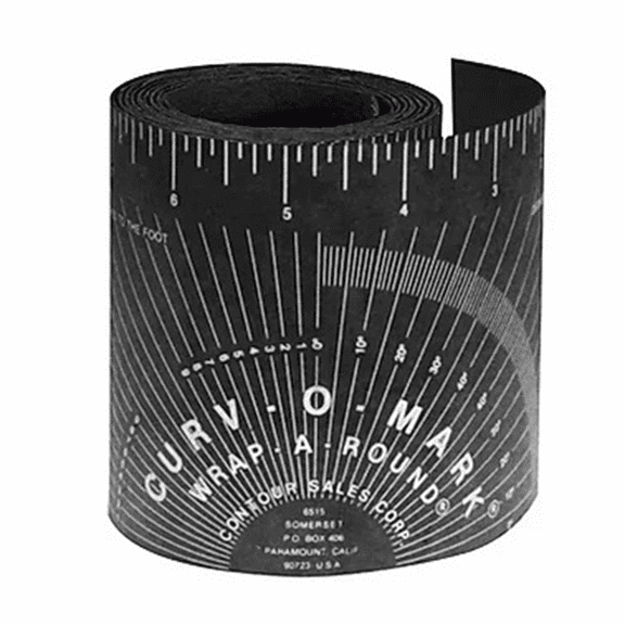 Jackson Safety Contour Wrap-A-Round Pipe Marking Tool (14756), Black, XX-Large, 5 to 9, 1 / Case