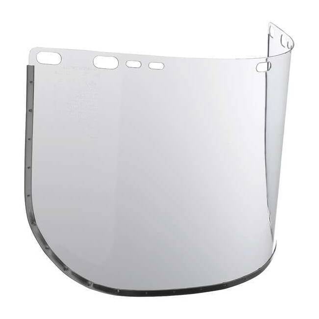 Jackson Safety F30 Acetate Face Shield (29054), 8” x 15.5” x.06”, Clear, Reusable Face Protection, 24 Shields / Case