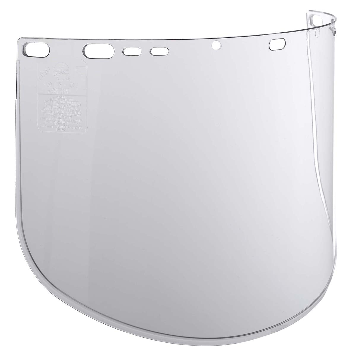 Jackson Safety F40 Propionate Lightweight Face Shield (29084), 9” x 15.5” x 0.06”, Clear, Face Protection, Unbound, 12 Shields / Case
