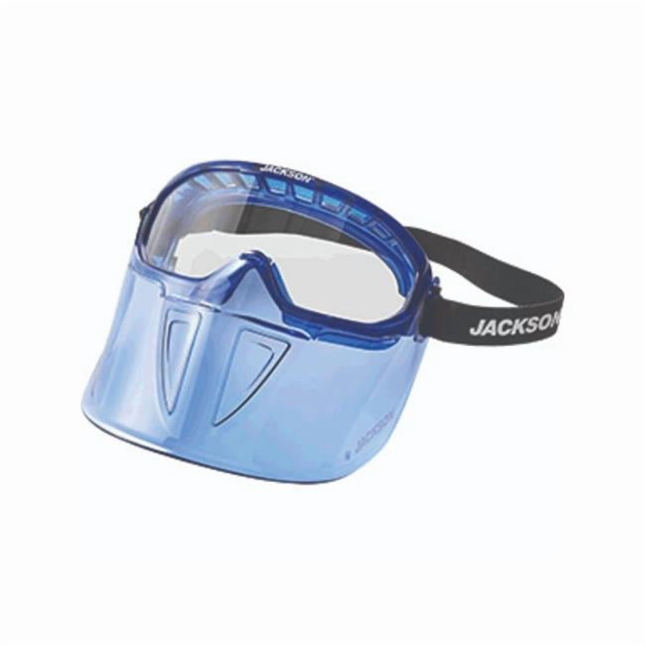 Jackson Safety JCK-21000 Clear Lens Safety Goggles with Anti-Fog & Flip-Up Detachable Face Shield