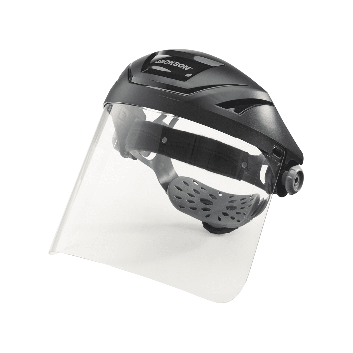 Jackson Safety Face Shield - F4XP Premium Series - 8" x 15.5" x .060" Window - Clear - 370 Speed Dial Headgear