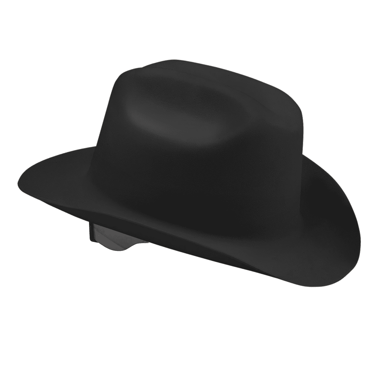 Jackson Safety Hard Hat - Western Outlaw Series - Full Brim Cowboy Hat - Black