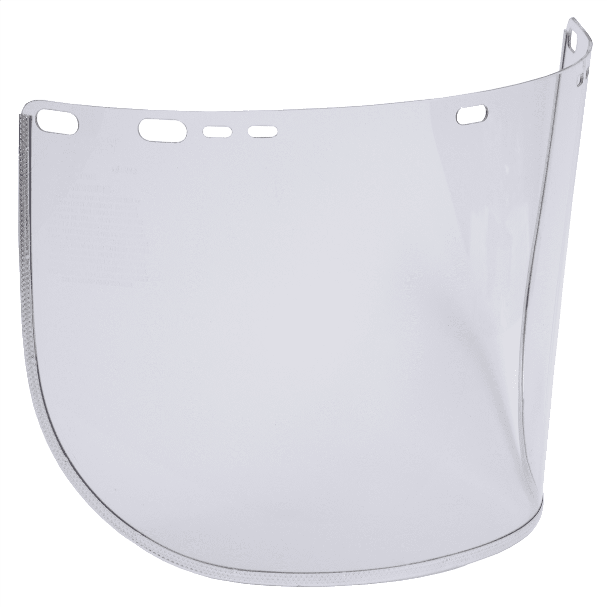 Jackson Safety Replacement Windows for F30 Acetate Face Shields - Clear - 8" x 15.5" x.040" - E Shaped - Bound