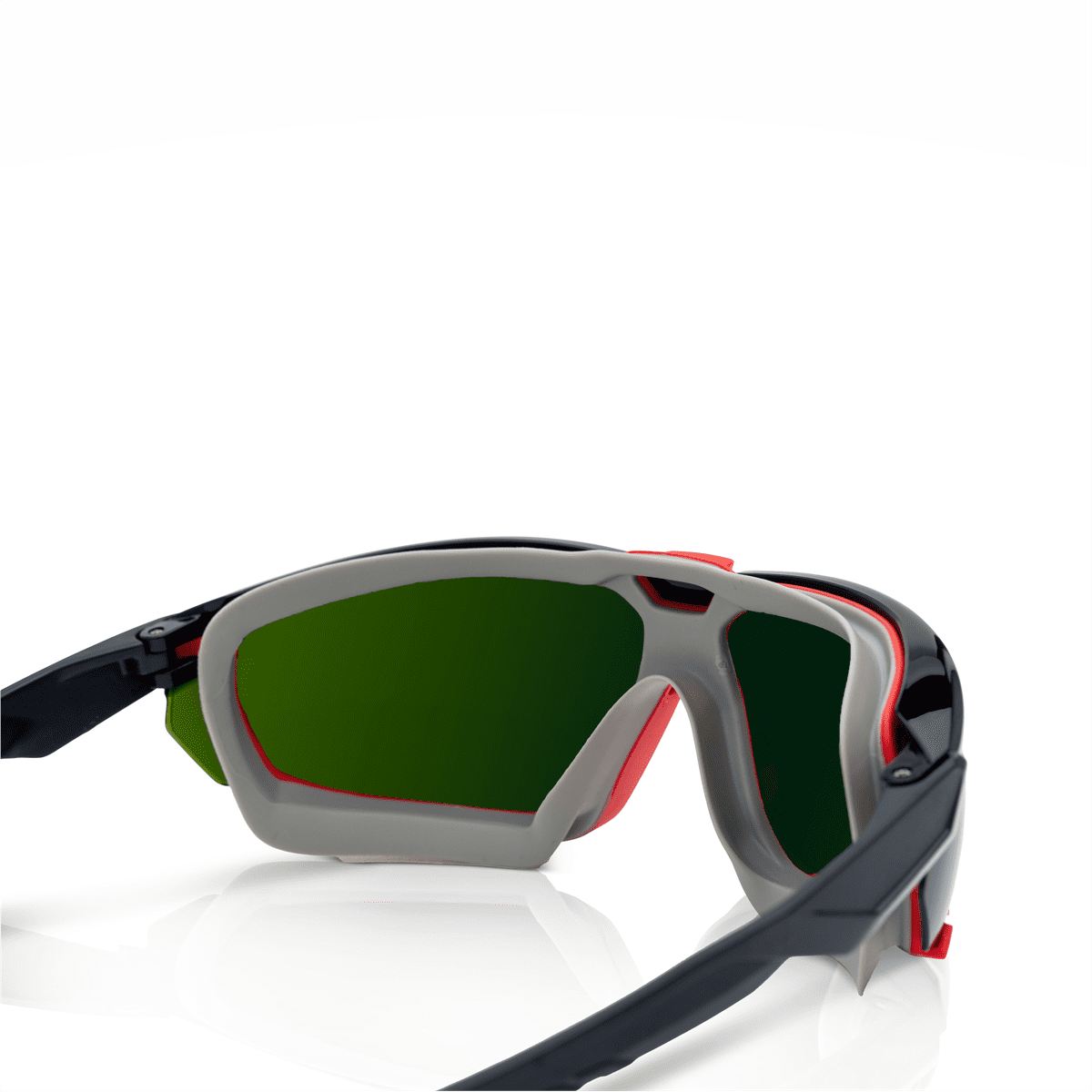 Jackson Safety Safety Glasses - HyperGuard G-Series - Shade 5.0 IR Lens - Black Frame - Gasketed - STA-CLEAR Anti-Fog