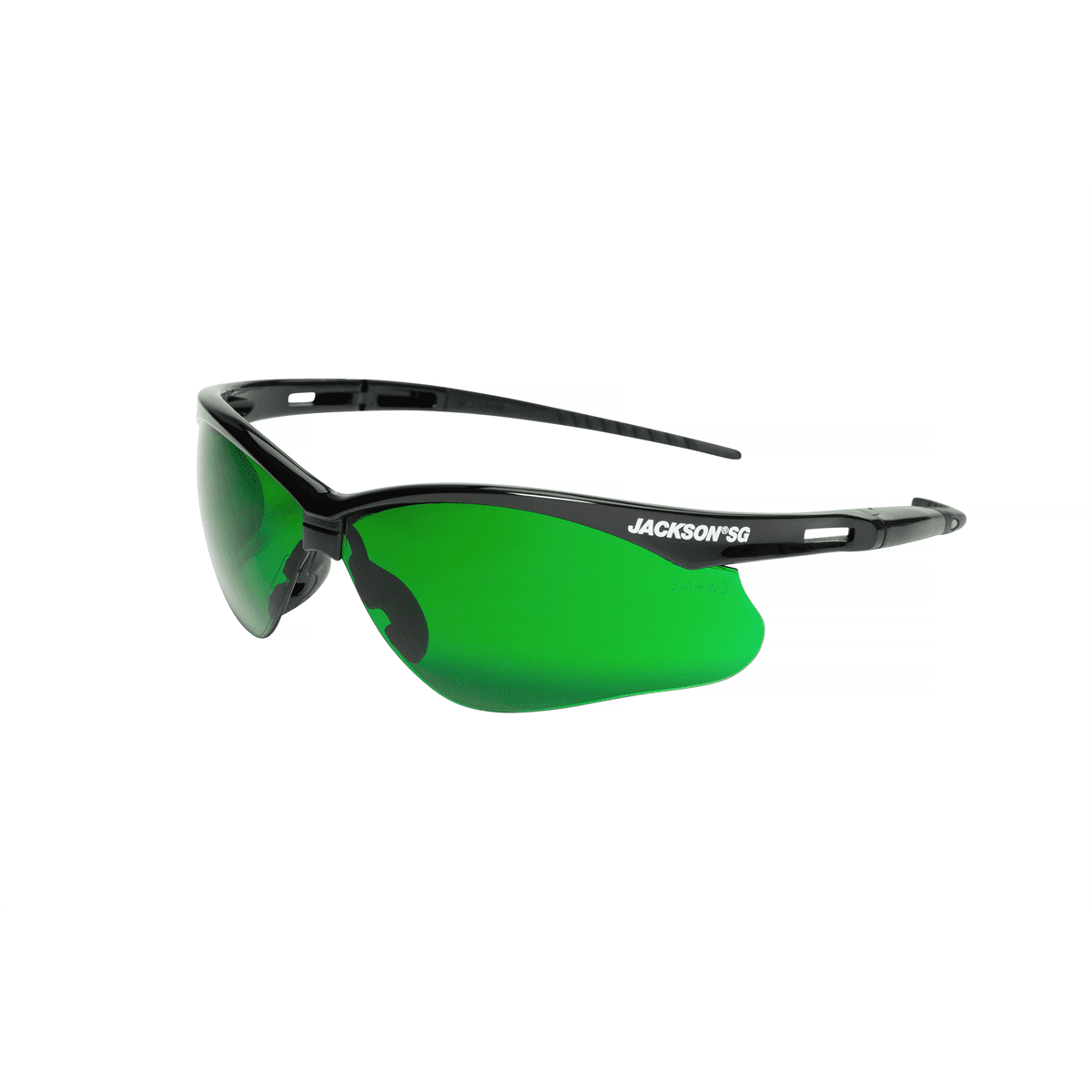Jackson Safety - Safety Glasses - SG Series - I.R 3.0 - Black Frame - Hardcoat Anti-Scratch - Light Cutting & Brazing