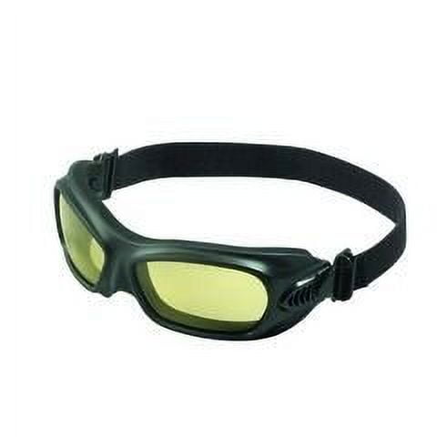 V80 Wildcat* Goggles, Black Body, Amber Lens, 1/Each