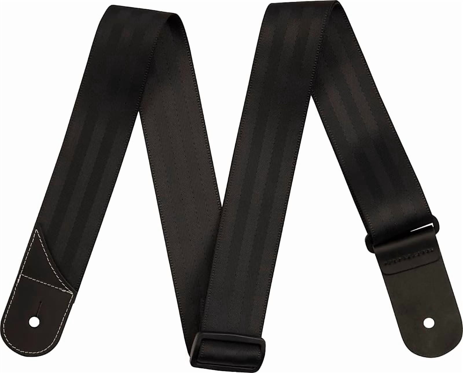 Jackson Seatbelt Shark Fin Guitar Strap - BLACK, #299-7474-003