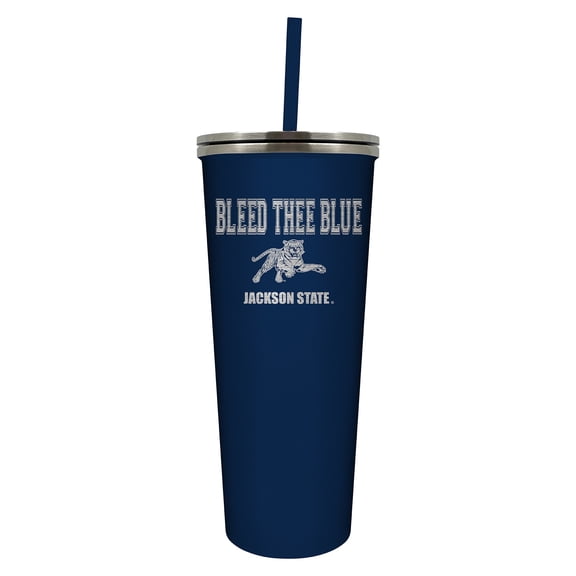 Jackson State Tigers 24oz. Rally Cry Skinny Tumbler