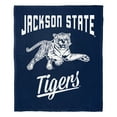 thumbnail image 1 of The Northwest 1COL-23600-0175-OOF 50 x 60 in. NCAA Jackson State University Alumni Silk Touch Throw Blanket, 1 of 5
