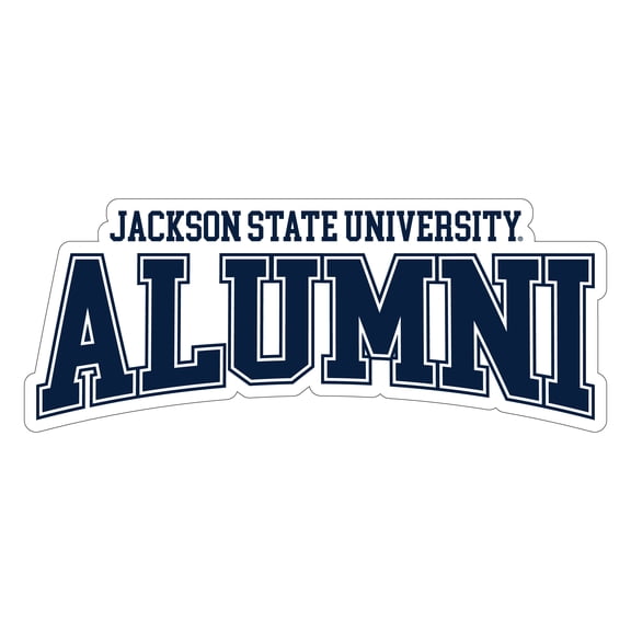 Jackson State University Laser Cut Alumni Vinyl Sticker - Officially Licensed (3-Inch)