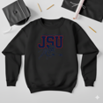 thumbnail image 1 of Jackson State University Retro College Pride Team Spirit Sweatshirt V41442, up to size 5XL, 1 of 2