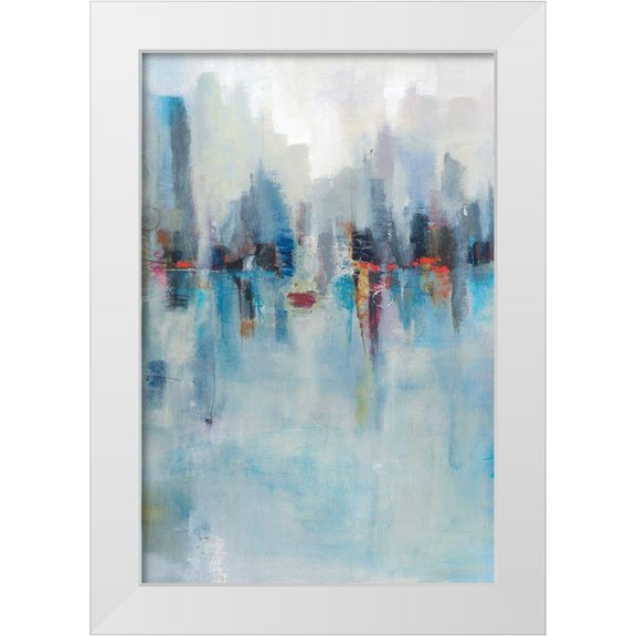 Jackson, Victoria 11x14 White Modern Wood Framed Museum Art Print Titled - Panoramic Vision II
