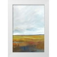 thumbnail image 1 of Jackson, Victoria 17x24 White Modern Wood Framed Museum Art Print Titled - Sunset Over The Marsh III, 1 of 4