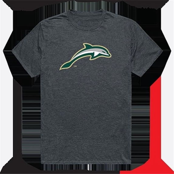 Jacksonville Cinder College Tee, Heather Charcoal - Large