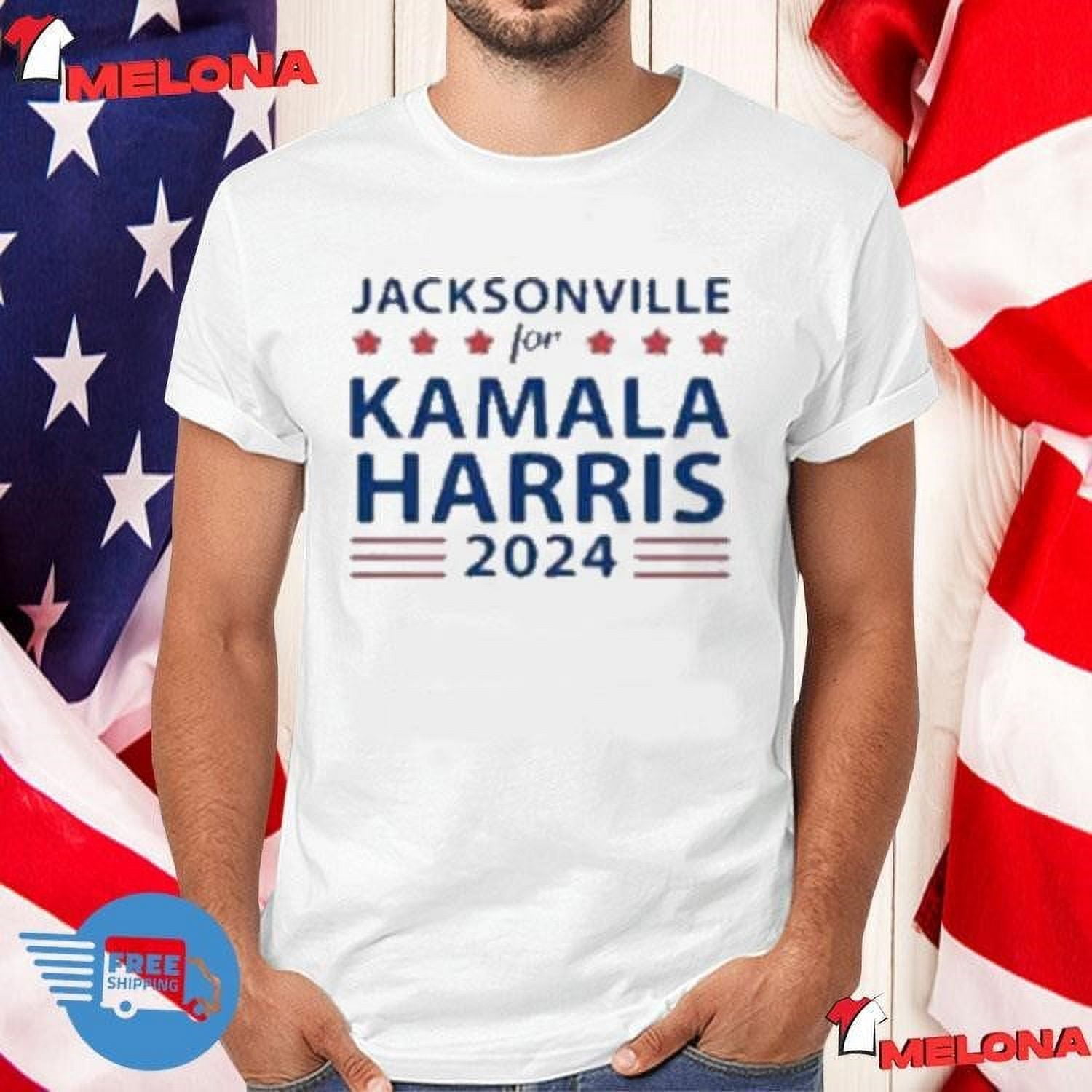 Jacksonville For Kamala Harris For President 2024 Tshirt