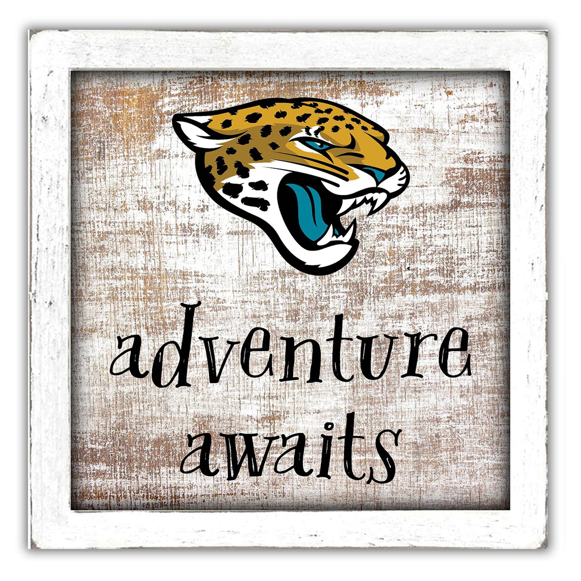 Jacksonville Jaguars 10.5 x 13 2017 AFC South Champions Sublimated Plaque