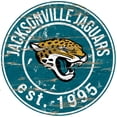 thumbnail image 1 of Jacksonville Jaguars 23.5" Distressed Round Sign, 1 of 2