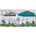 thumbnail image 1 of Jacksonville Jaguars 6'' x 12'' Fansticks Tailgate Sign, 1 of 1