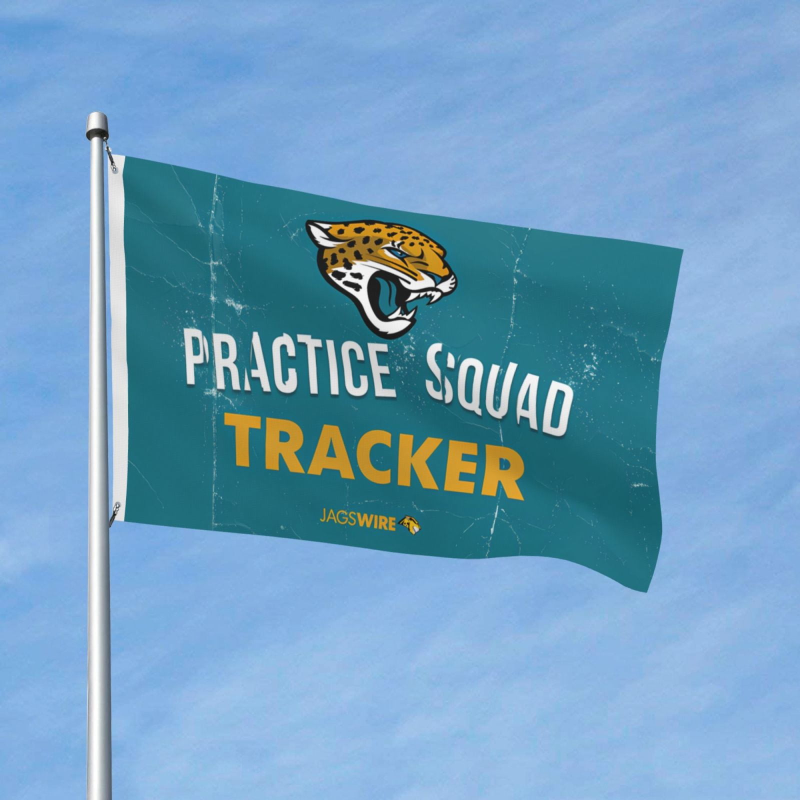 Southern Jaguars Lagoon Blue Garden Flag - 13x18 Inch College Team Spirit