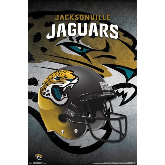 Jacksonville Jaguars - Helmet Poster Print (22 x 34)