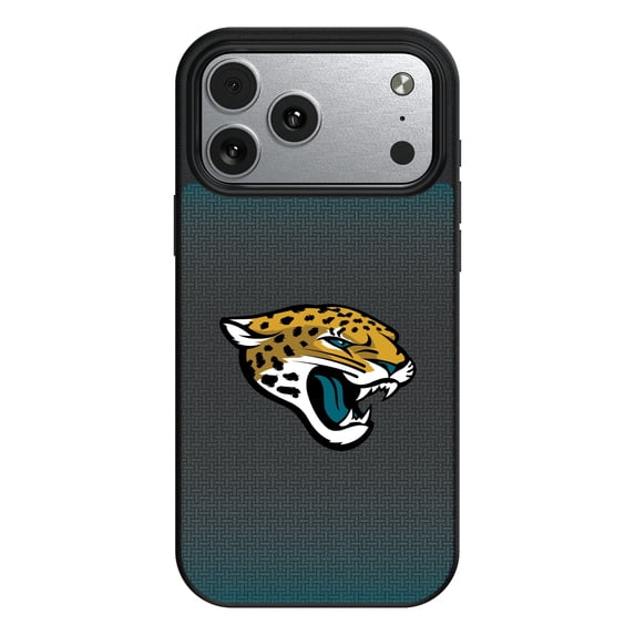 Jacksonville Jaguars Linen Logo iPhone Magnetic Bump Case