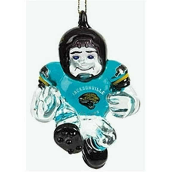 Jacksonville Jaguars Ornament 3 Inch Crystal Halfback CO