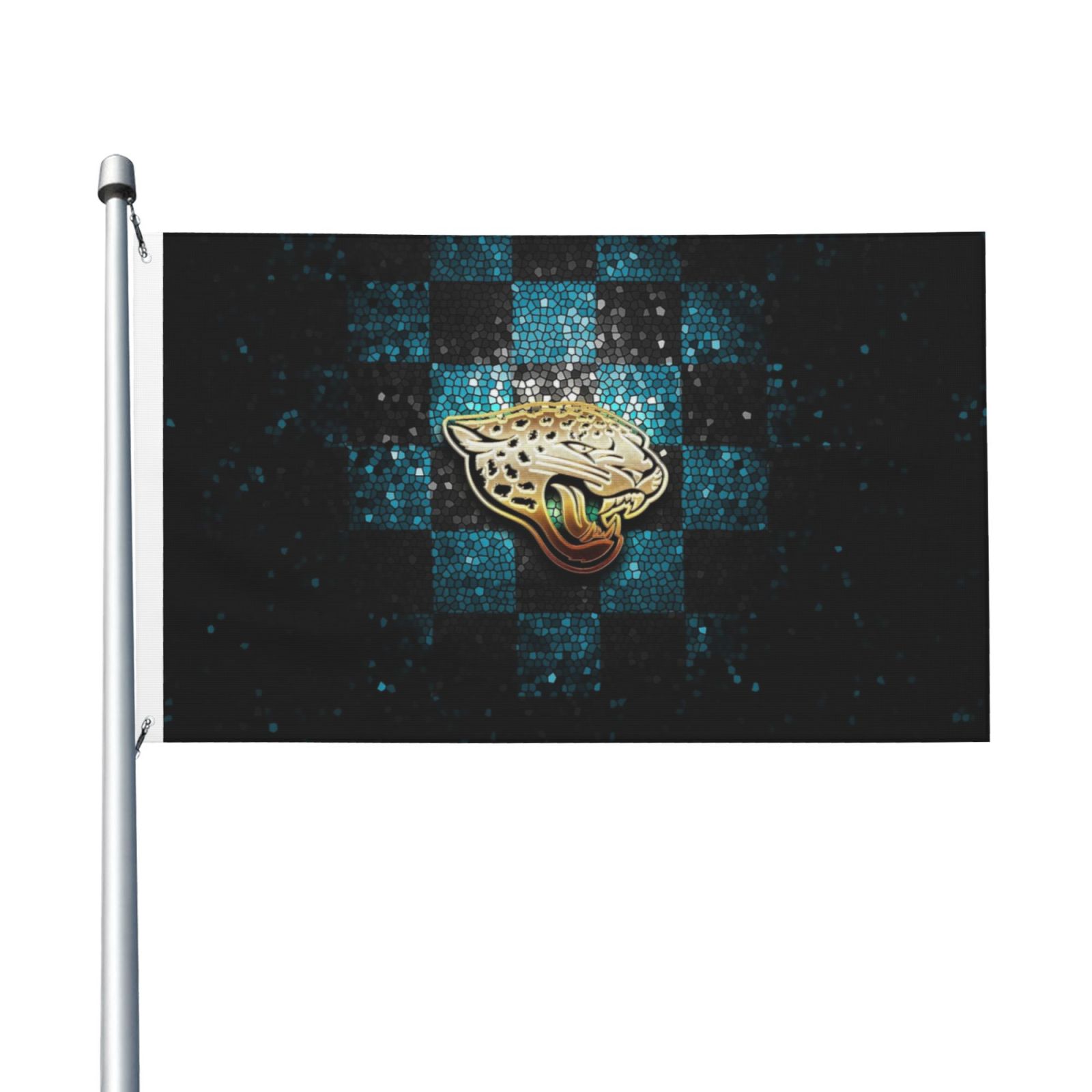 Supportive Flags Jaguars football team Support Flag Double Sided Outdoor Decorative Flag ...