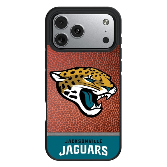 Jacksonville Jaguars iPhone Bump Case with Football Design