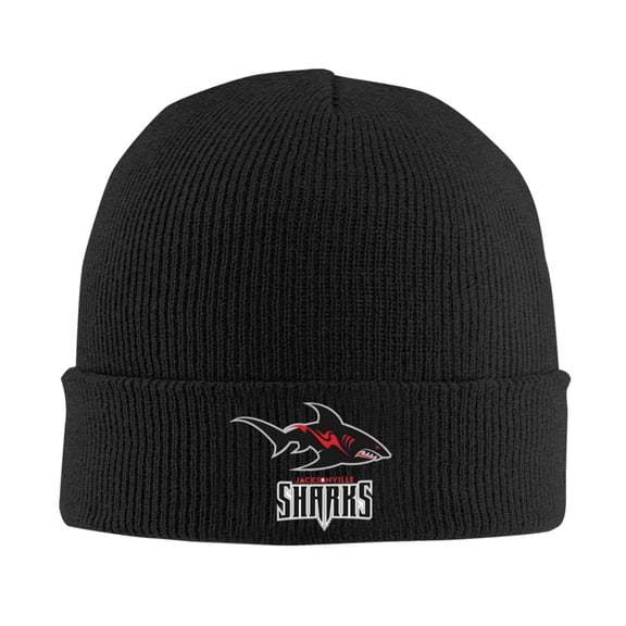 Jacksonville Sharks Beanie Hat Knitted Warm Winter Cap