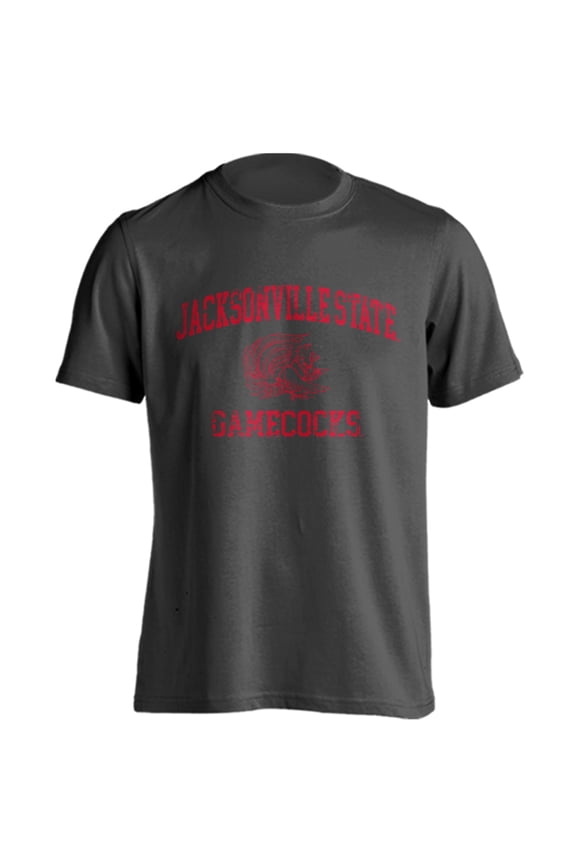 Jacksonville State University Gamecocks JSU Distressed Retro Short Sleeve T-Shirt