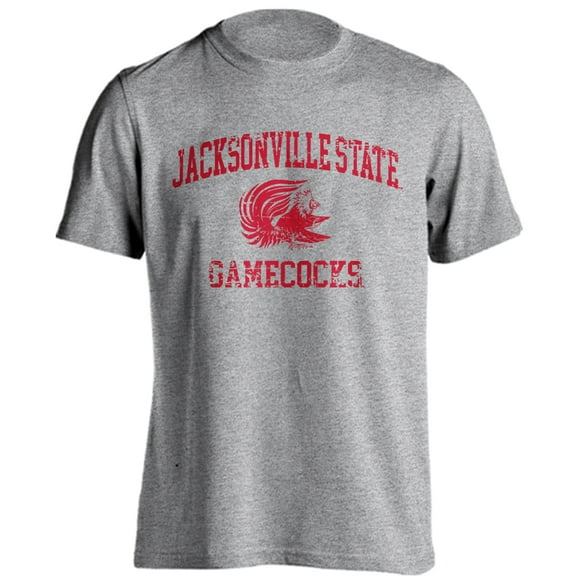 Jacksonville State University Gamecocks JSU Distressed Retro Short Sleeve T-Shirt