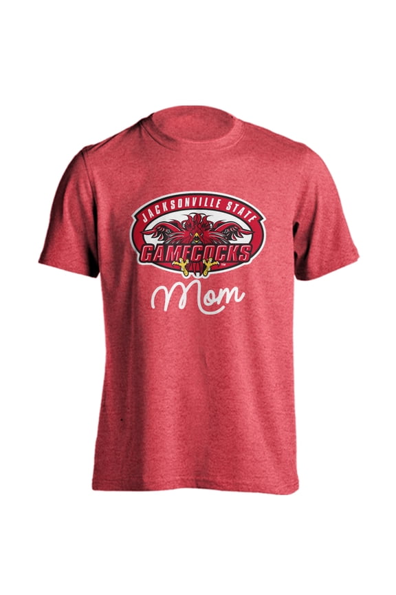 Jacksonville State University Gamecocks Mom Proud Parent Short Sleeve T-Shirt