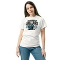 thumbnail image 1 of Jacksonville T-Shirt, Football Helmet Tee, Football Fan Gift (White, L), 1 of 3