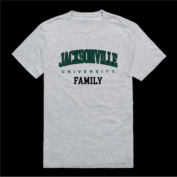 Jacksonville University Dolphins Family T-Shirt, Heather Grey - Extra Large