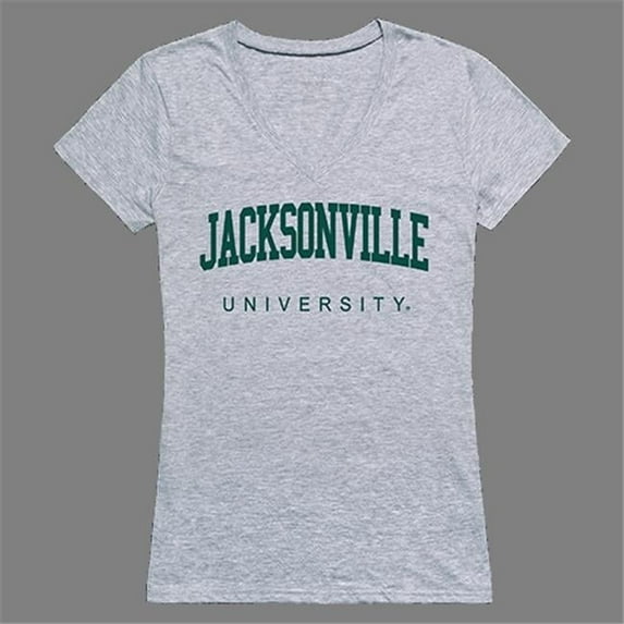 Jacksonville University Game Day Womens T-Shirt - Heather Grey, XX-Large