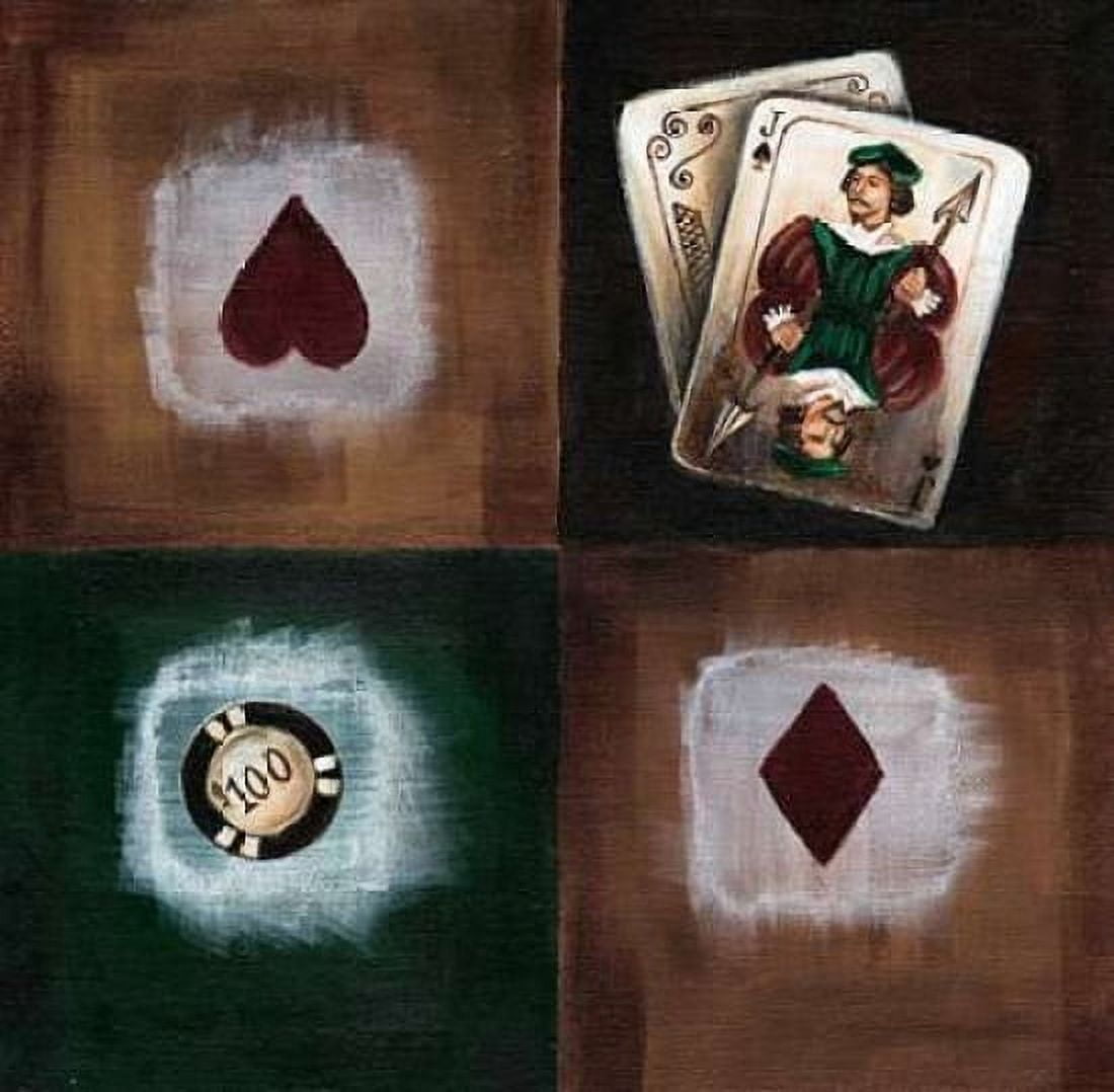 Jackspades Canvas Art - Wendy Fields (24 x 24)