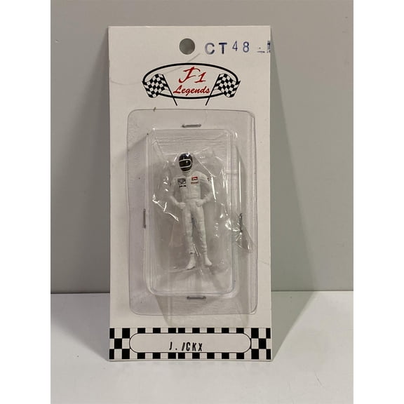 Jacky Ickx Ferrari 1:43 Scale Figure Cartrix CT48