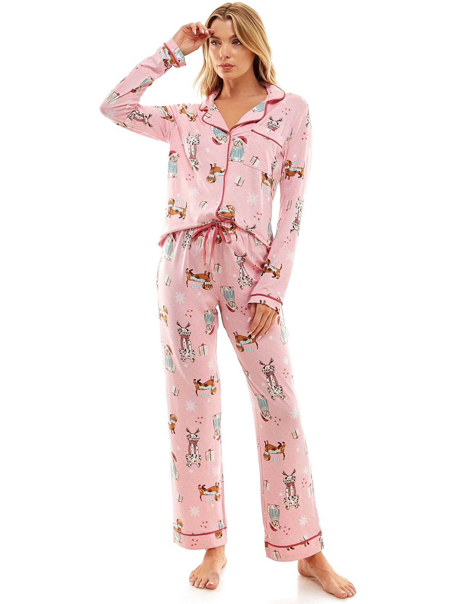 JAIME COLLAR LOUNGEWEAR SET
