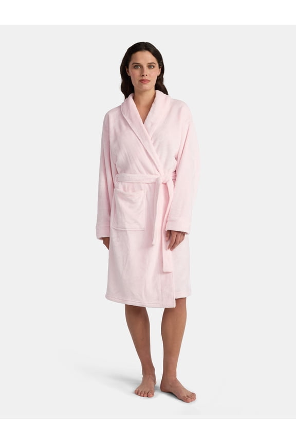 Women's Plush Robe, Sizes S-3X